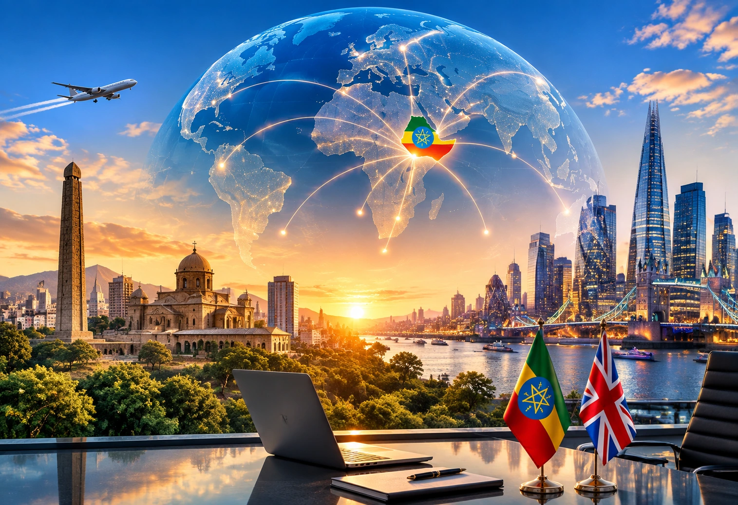 Glocal presence in Addis Ababa and London